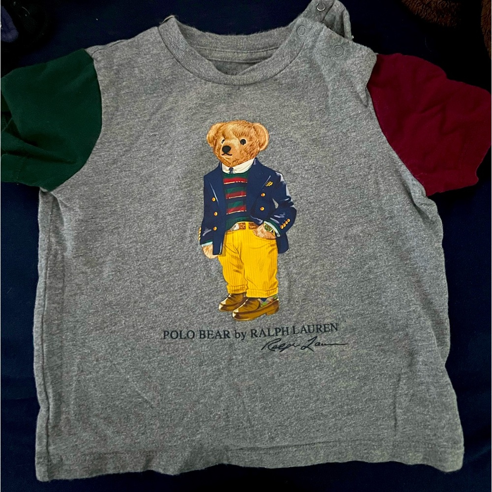 Polo bear 12 month shirt